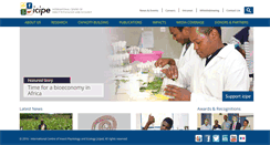 Desktop Screenshot of icipe.org